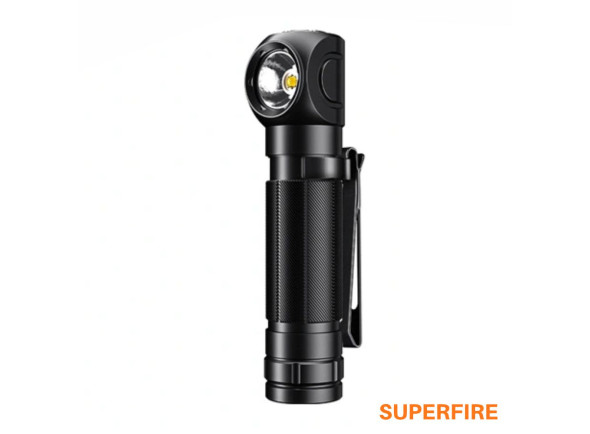 Superfire Lanterna de Mão 2 em 1 5W 600lm IP44 TH04 Superfire Lanterna de Mão 2 em 1 5W 600lm IP44 TH04